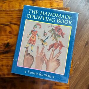 Vintage '98 The Handmade Counting Book ASL American Sign Language Hardcover Book